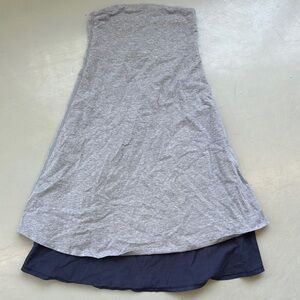 Lululemon Beat the Heat Dress Reversible Gray/ Navy